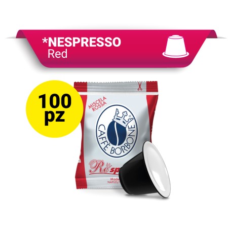 RESPRESSO RED Caffè Borbone (compatibili Nespresso)100 pz