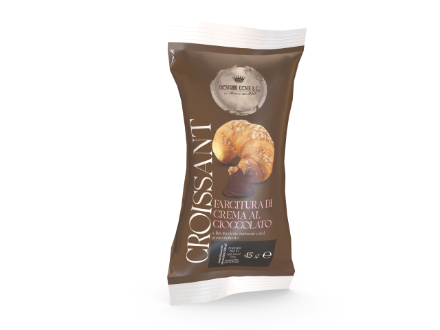 CORNETTO CREMA CACAO 45 gr Giovanni Cova & C, confezione da 6 pz
