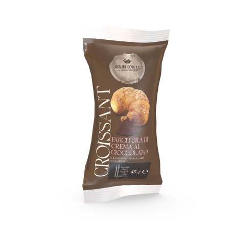 CORNETTO CREMA CACAO 45 gr Giovanni Cova & C, confezione da 6 pz