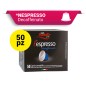 Capsule Compatibili Nespresso Caffè Trombetta L'Espresso Decaffeinato, 50 pezzi