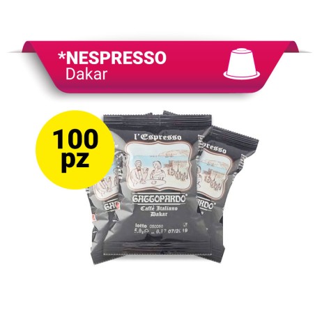 Toda Caffè Dakar Nespresso 100 pz