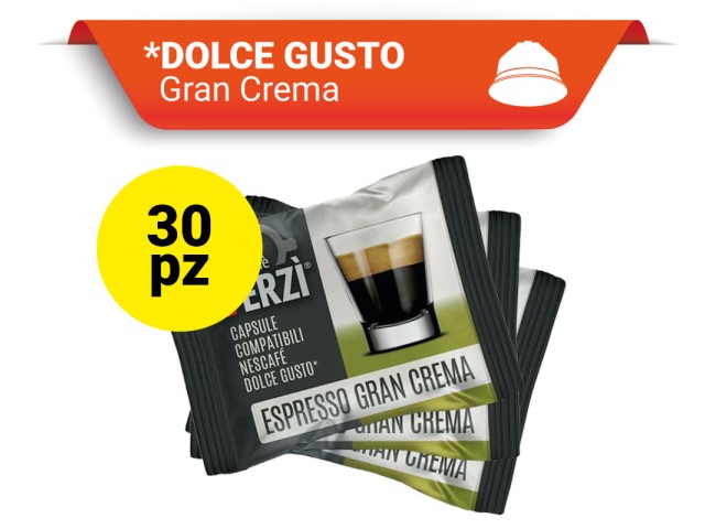 Verzì Gran Crema Dolce Gusto 30 pz