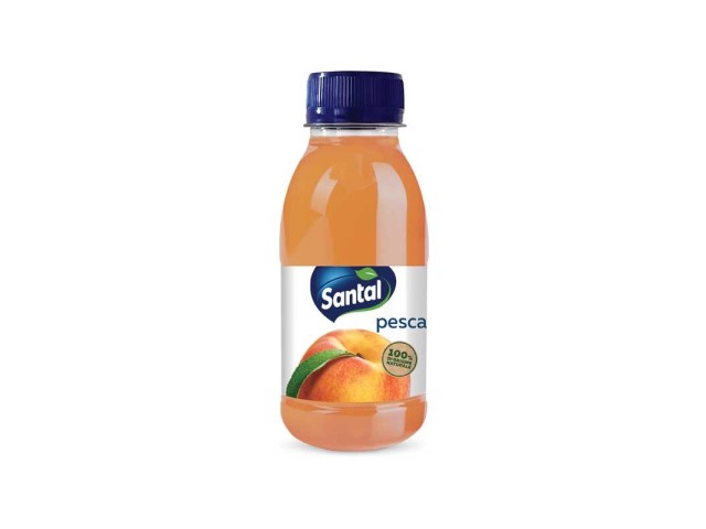 Santal PET 250 Pesca, confezione da 24 pz