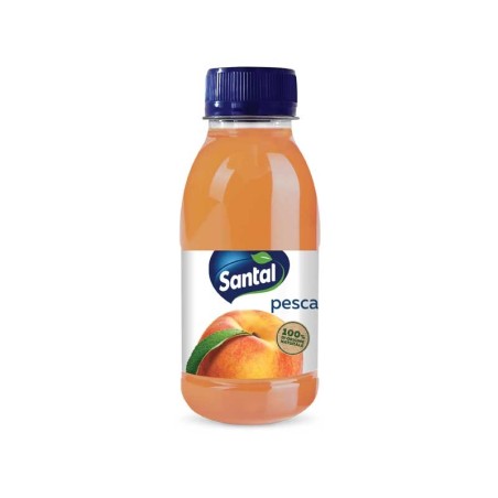 Santal PET 250 Pesca, confezione da 24 pz