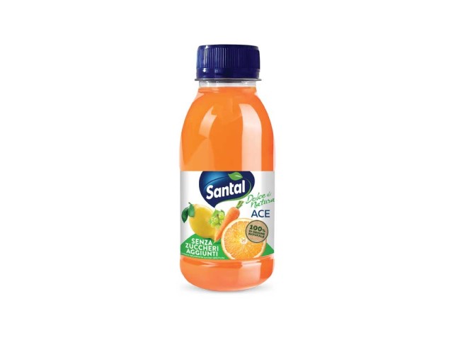 Santal PET 250 ACE senza zuccheri aggiunti, confezione da 12 pz