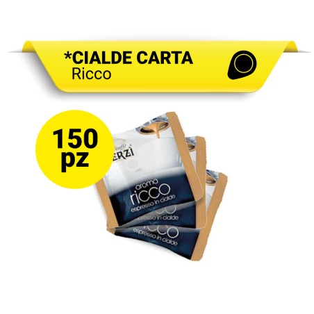 RICCO Verzì Cialde Carta 150 pz