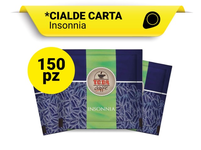 INSONNIA Toda Cialde Carta 44, 150 pz