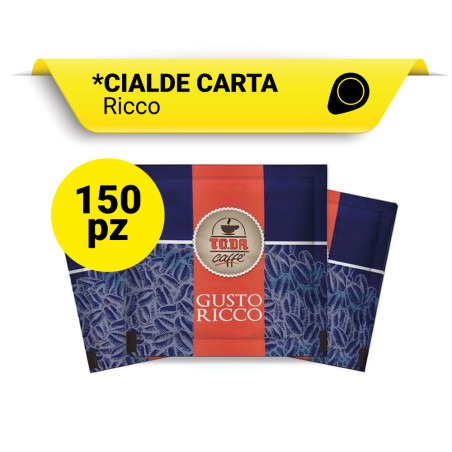 RICCO Toda Cialde Carta 44, 150 pz