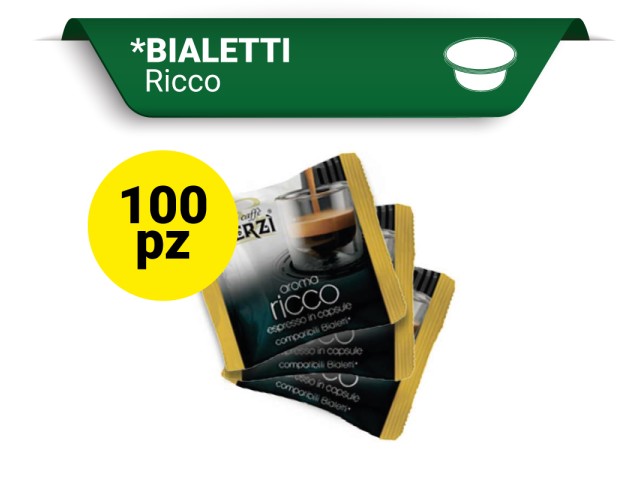Verzì Ricco Bialetti 100 pz