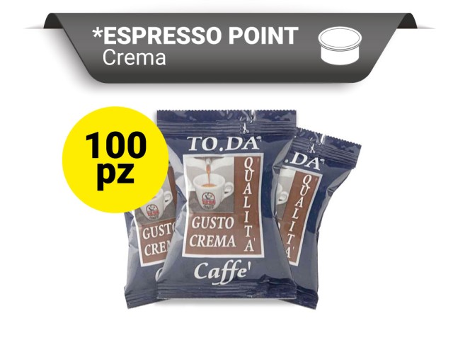 Toda Crema Espresso Point 100 pz