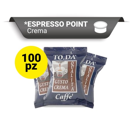 Toda Crema Espresso Point 100 pz