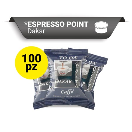 Toda Dakar Espresso Point 100 pz