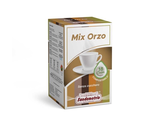 Cialde Orzo Mix Sandemetrio, 18 pz