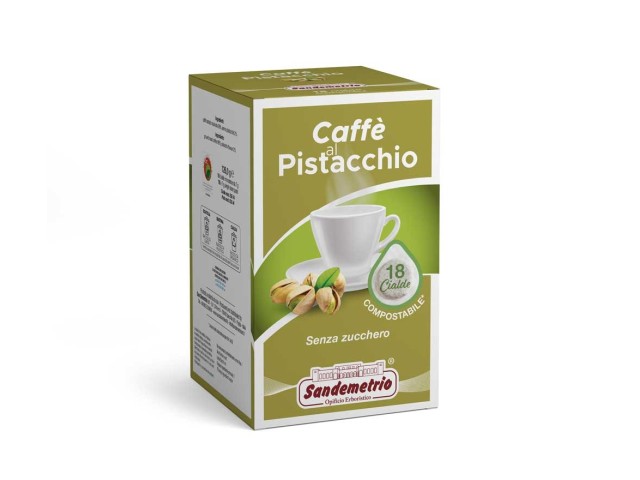 Cialde Caffè al pistacchio Sandemetrio, 18 pz