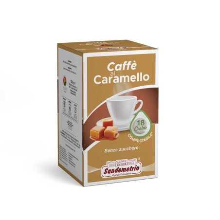 Cialde Caffè al caramello Sandemetrio, 18 pz