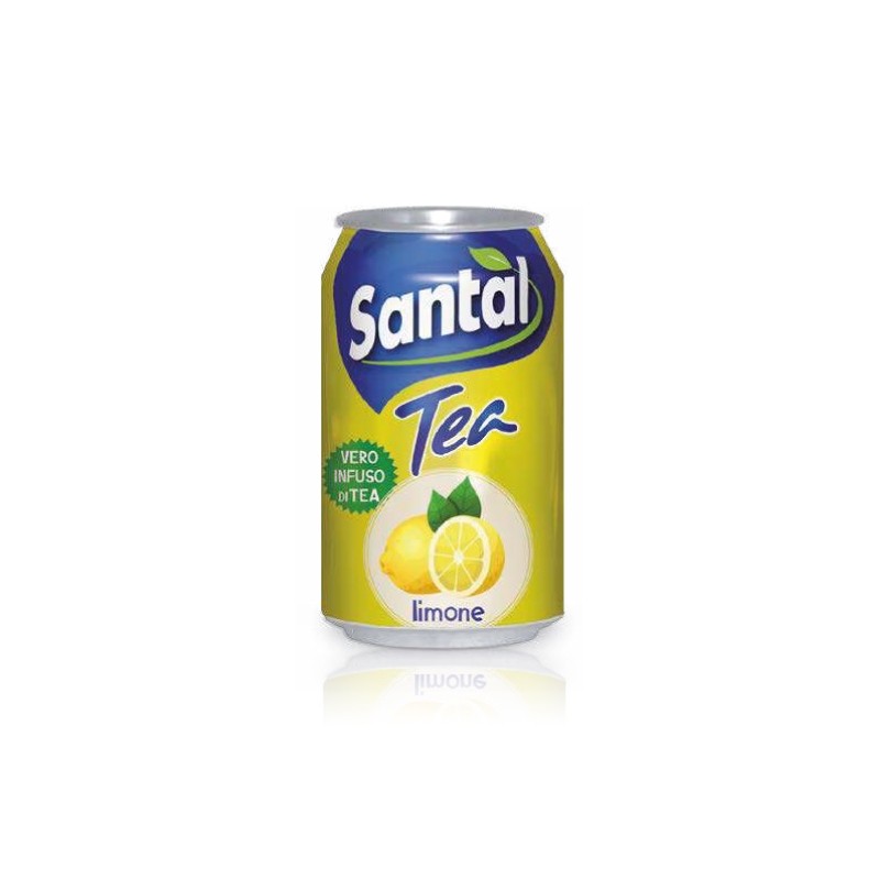 TEA LIMONE INFUSO Santal lattina 33 cl, confezione da 24 pz TEA LIMONE INFUSO Santal lattina 33 cl, confezione da 24 pz