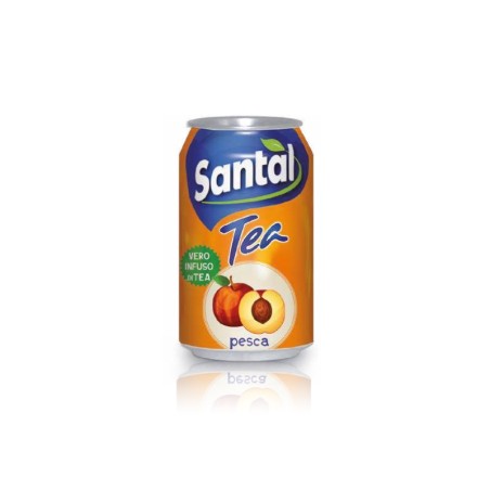 TEA PESCA Santal lattina 33 cl, confezione da 24 pz