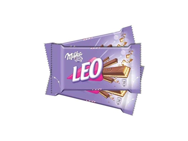 LEO Milka da 33 gr, confezione 32 pz
