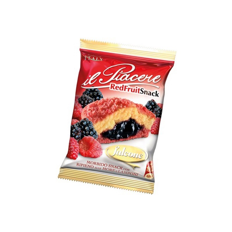 IL PIACERE RED FRUIT Dolciaria Falcone 50 gr, confezione da 36 pz IL PIACERE RED FRUIT Dolciaria Falcone 50 gr, confezione da 36 pz
