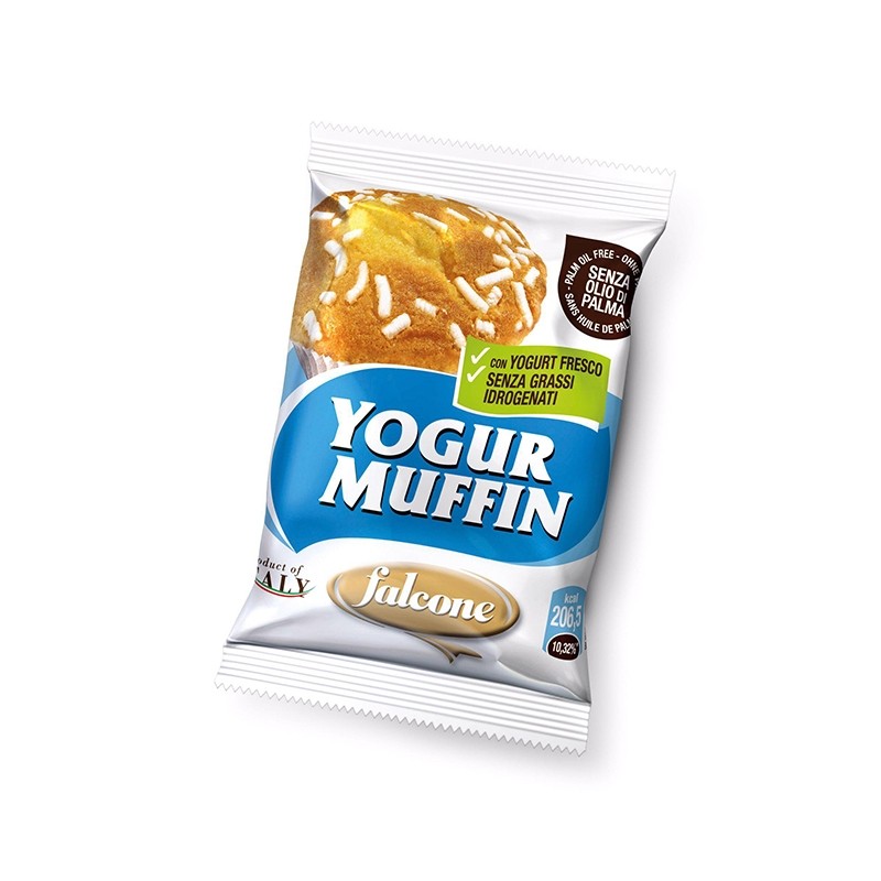 YOGUR MUFFIN Dolciaria Falcone snack allo yogurt 50 gr, confezione da 30 pz YOGUR MUFFIN Dolciaria Falcone snack allo yogurt 50 gr, confezione da 30 pz