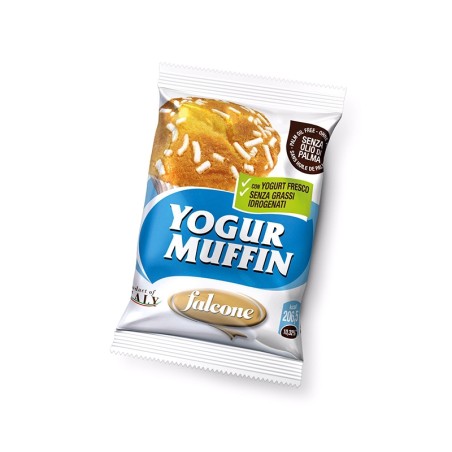 YOGUR MUFFIN Dolciaria Falcone snack allo yogurt 50 gr, confezione da 30 pz
