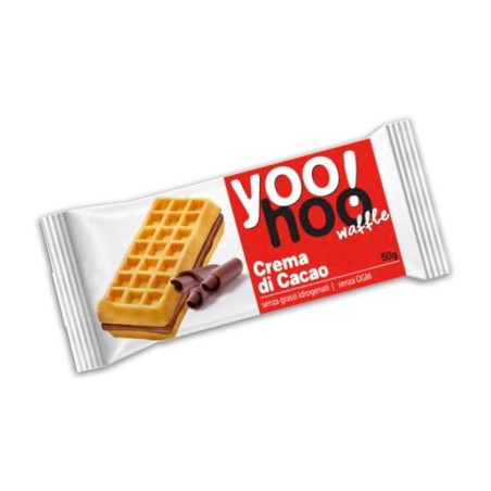 YooHoo! Waffle al cioccolato Dispensa Zaniboni 50 gr, confezione 12 pz