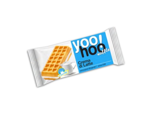 YooHoo! Waffle al latte Dispensa Zaniboni 50 gr, confezione 12 pz