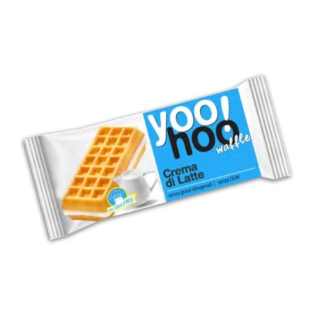 YooHoo! Waffle al latte Dispensa Zaniboni 50 gr, confezione 12 pz