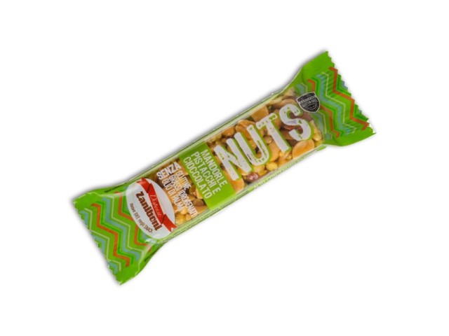 NUTS - MANDORLE E PISTACCHI. Dispensa Zaniboni 35 gr, confezione 20 pz