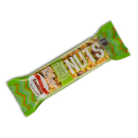 NUTS - MANDORLE E PISTACCHI. Dispensa Zaniboni 35 gr, confezione 20 pz