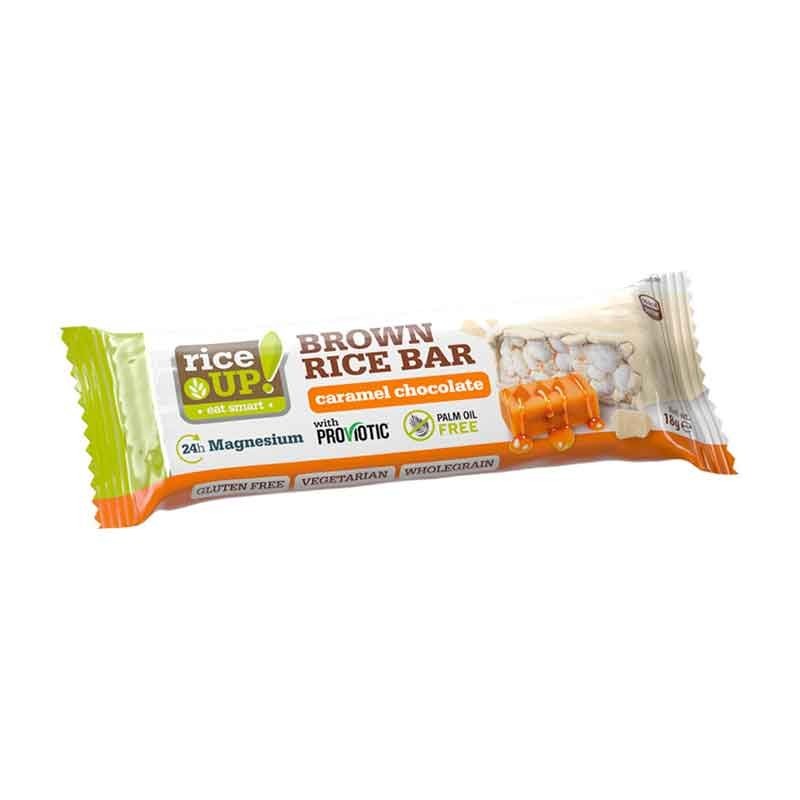 Rice Up! RISO E CIOCCOLATO AL CARAMELLO. Dispensa Zaniboni 18 gr, confezione 20 pz Rice Up! RISO E CIOCCOLATO AL CARAMELLO. Dispensa Zaniboni 18 gr, confezione 20 pz