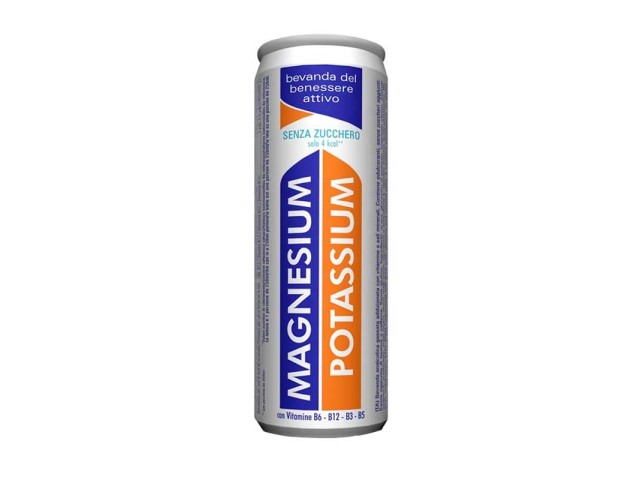 MAGNESIUM POTASSIUM Bevanda del benessere attivo. Dispensa Zaniboni 250 ml, confezione da 24 pezzi