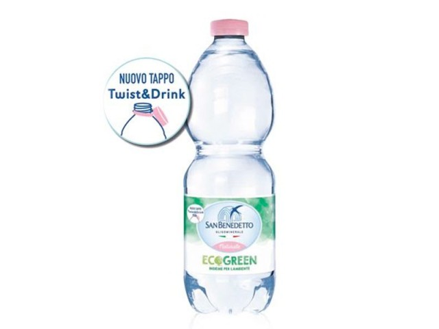 Acqua San Benedetto naturale con tappo Twist & Drink, 50cl