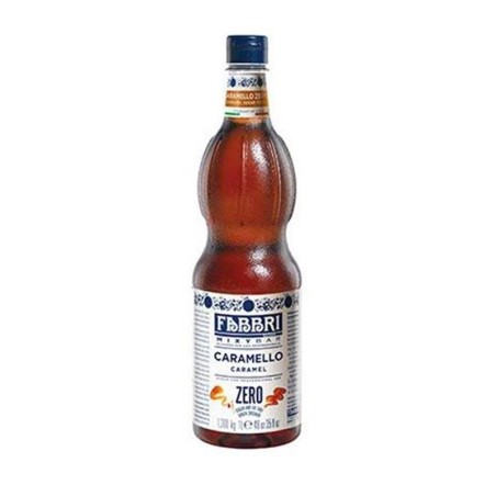 Sciroppo per cocktail al caramello zero Mixybar Fabbri 1905, confezione da 6 lt