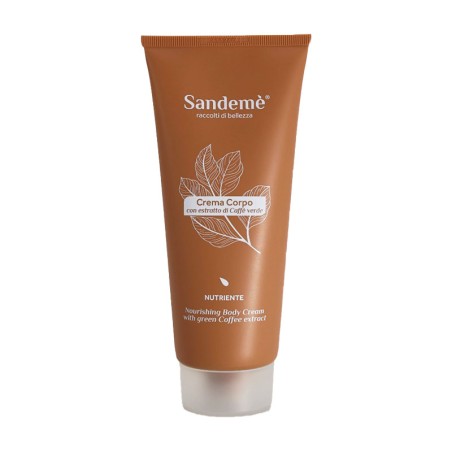 CREMA CORPO 7,29€ cad. con estratto di caffé verde Sandemè by Sandemetrio,  200 ml conf. 12 pz