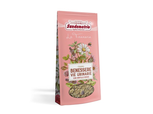 TISANA ERBE CON MIRTILLI ROSSI in sacchetto Sandemetrio 100 gr