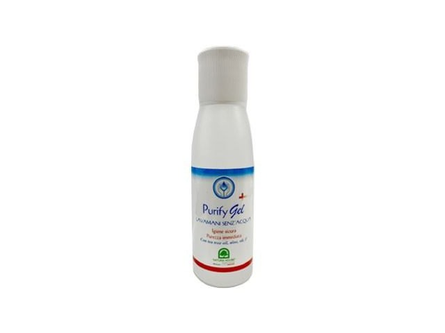 Lavamani senza acqua Purify gel 100 ml (alcool 70%)
