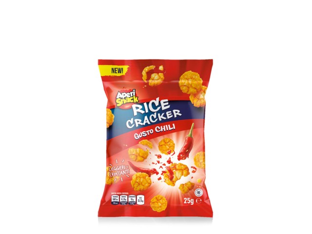 Rice cracker gusto chili mono AperiSnack 25 gr, confezione 50 pz