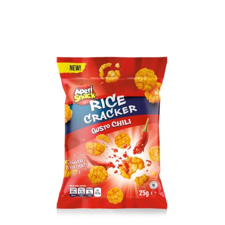 Rice cracker gusto chili mono AperiSnack 25 gr, confezione 50 pz