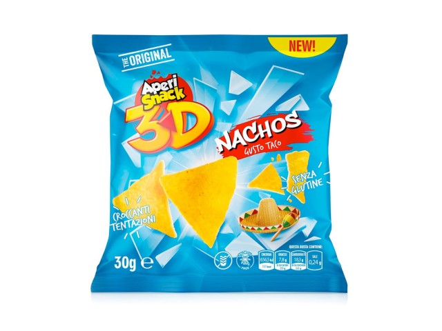 Nachos Classic mono AperiSnack 30 gr, 36 pz