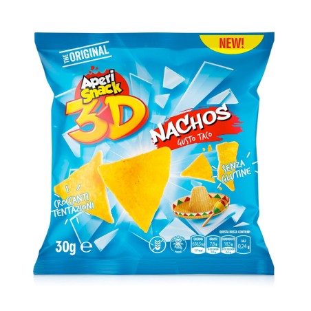 Nachos Classic mono AperiSnack 30 gr, 36 pz