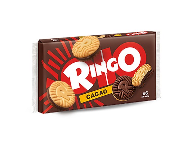 Ringo Cacao 6 pacchetti DA 6 BISCOTTI 55GR