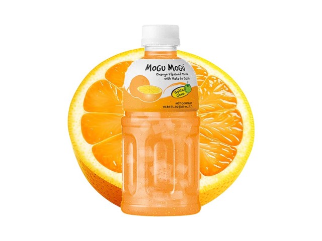 Mogu Mogu all' ARANCIA 320 ml, confezione da 24 pezzi