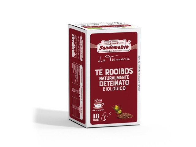 INFUSO Te’ Rooibos Sandemetrio astuccio da 18 filtri bio