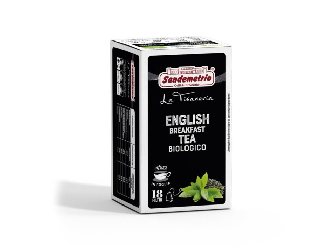 INFUSO Te’ Breakfast Sandemetrio astuccio da 18 filtri bio