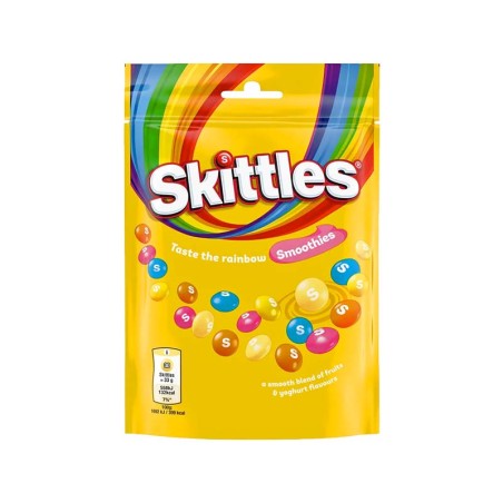 SKITTLES SMOOTHIES 136 gr, mars confezione 14 pz