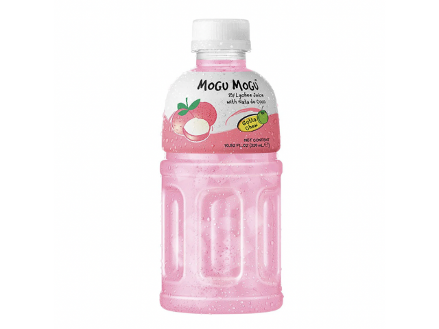 Mogu Mogu Bevanda al LYCHEE 320 ML Confezione da 24 Pezzi