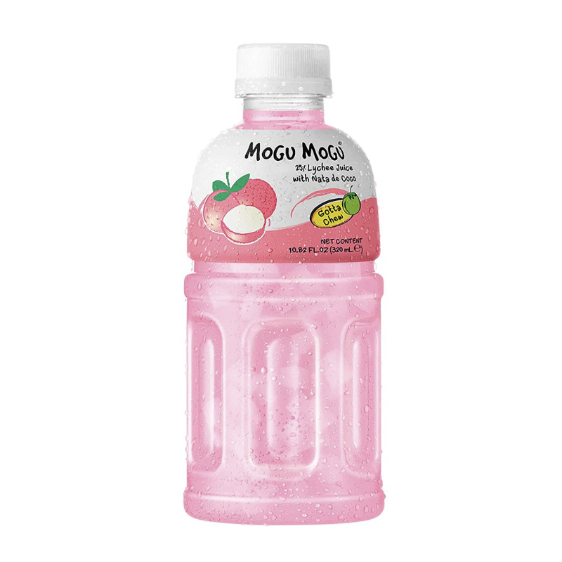 Mogu Mogu Bevanda al LYCHEE 320 ML Confezione da 24 Pezzi