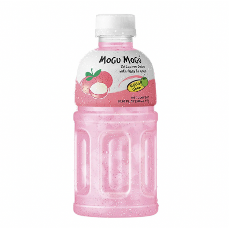 Mogu Mogu Bevanda al LYCHEE 320 ML Confezione da 24 Pezzi