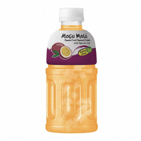 Mogu Mogu Bevanda al FRUTTO DELLA PASSIONE 320 ML Confezione da 24 Pezzi